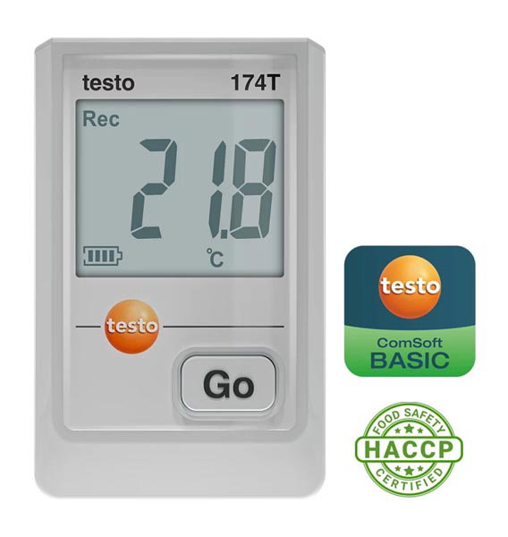 Mini-enregistreur de données de température 174 T - Testo