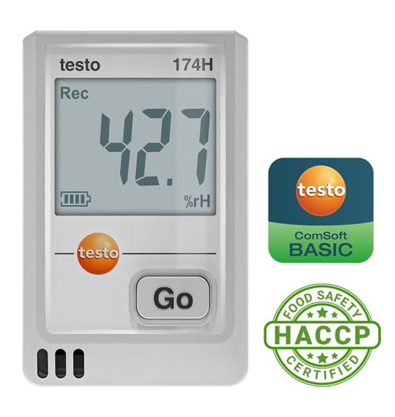 Mini-enregistreur de données de température / humidité 174 H - Testo