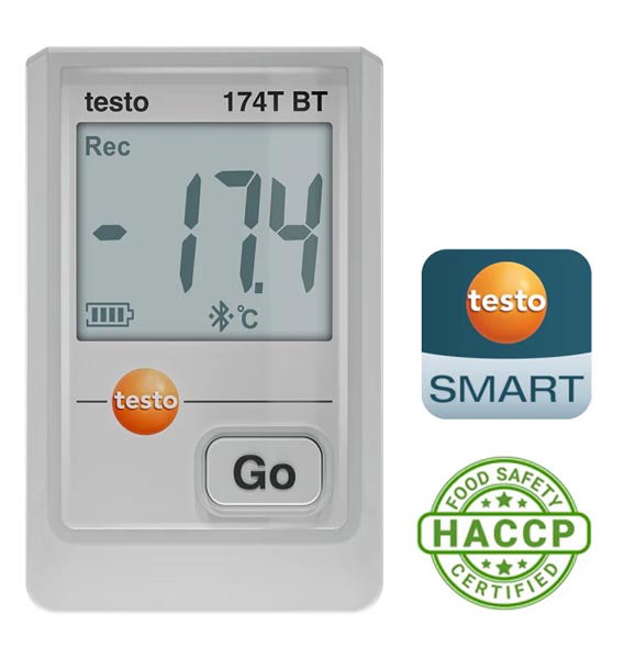 Mini-enregistreur de données de température Bluetooth® 174 T BT - Testo