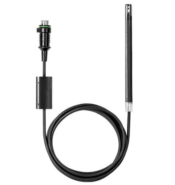 Sonde Ø 12 mm équipée d'un capteur d'hygrométrie / de température avec câble