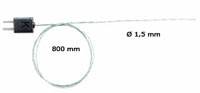 TES-06020644 - Thermocouple isolé soie de verre