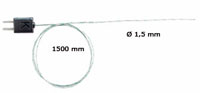 TES-06020645 - Thermocouple isolé soie de verre