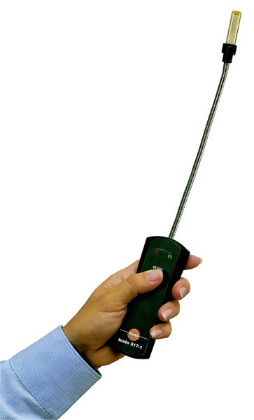 Détecteur de fuites de gaz de combustion testo 317-1