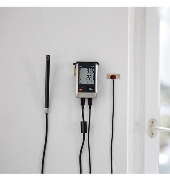 Pack enregistreur de données (solution complète) 176-H1 + sonde 05726172 - Testo
