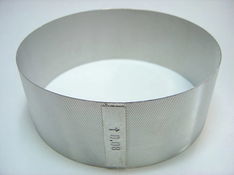 Tamis annulaire en acier inox 360 °- 0.08 mm