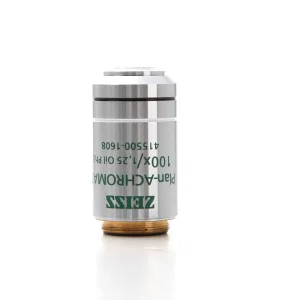 Objectif plan Achromatique 100x/1.25 - Ph 3, Huile - Zeiss